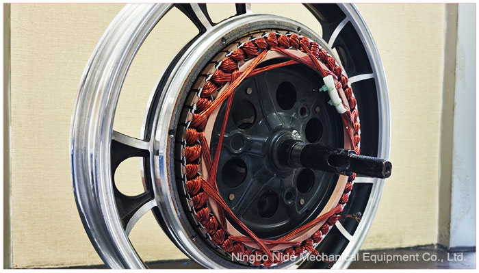 wheel hub motor manufacturing line