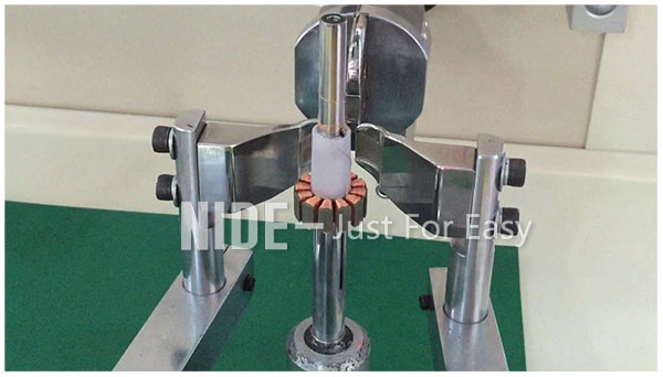 small BLDC armature motor winding machine