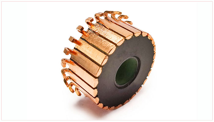 hook type commutator