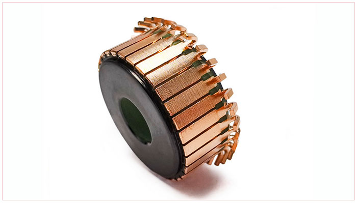 hook type commutator