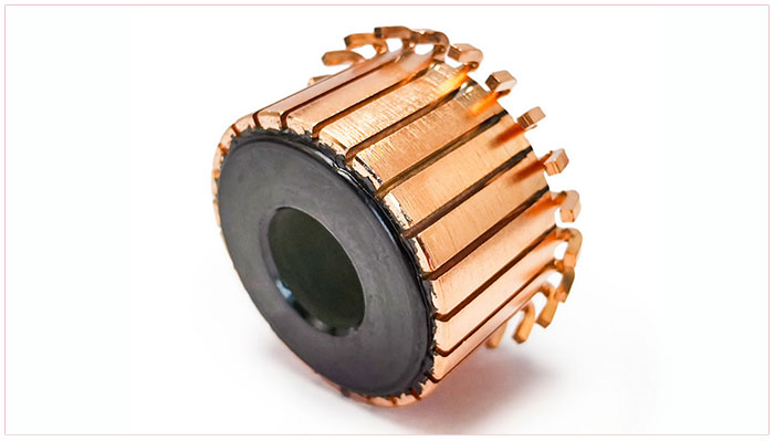 hook type commutator